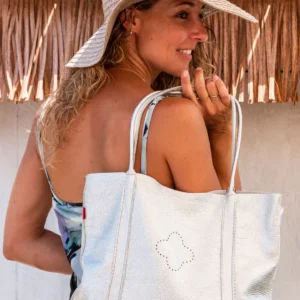 Bolso Lais Piel Premium · Blanco
