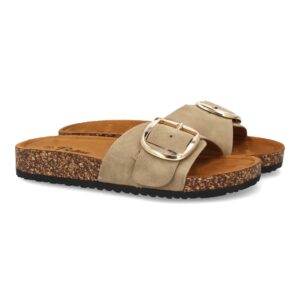 Sandalia Bio Kaki con Hebilla XL