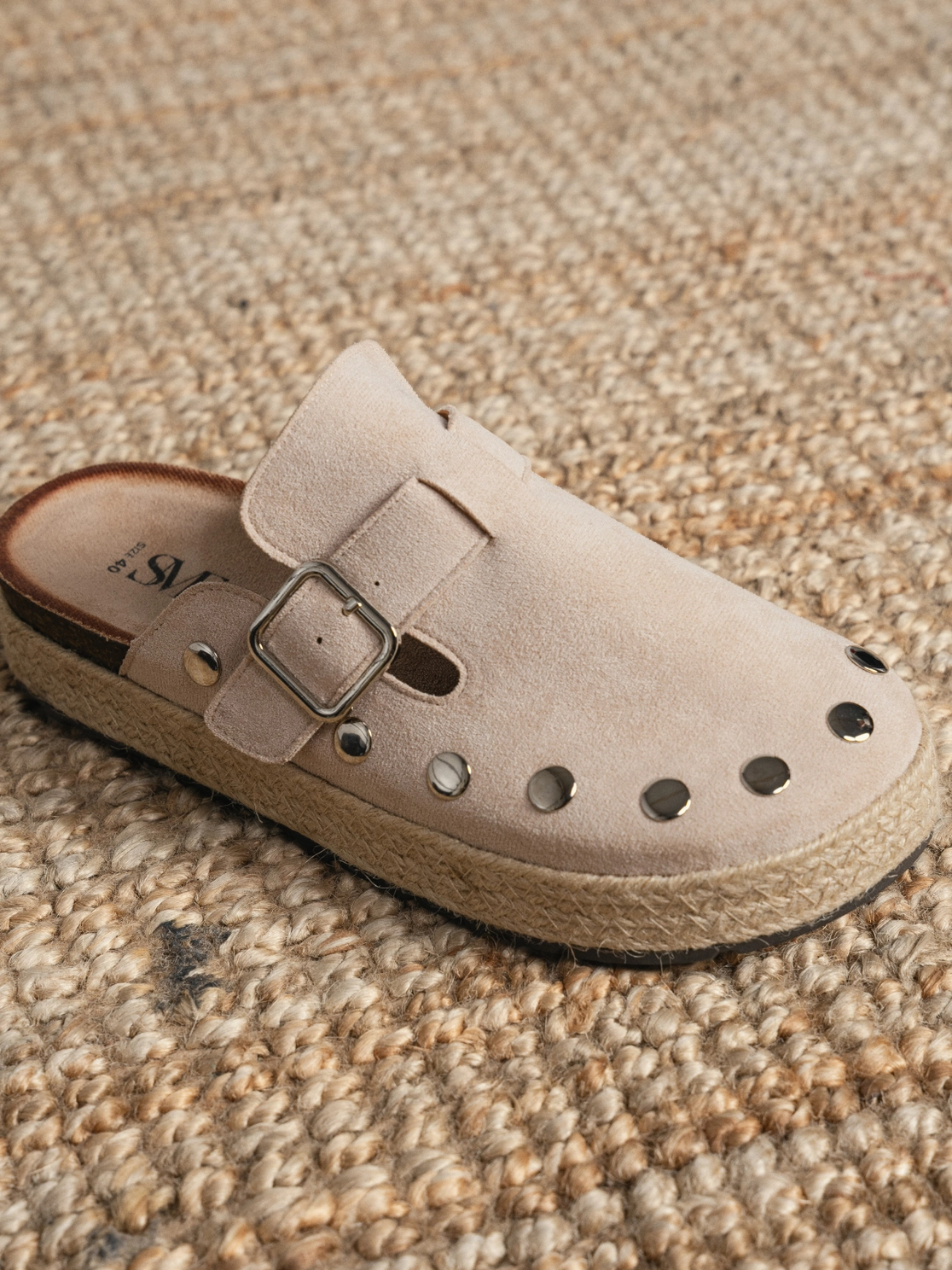 Zueco Sierra Boho · Beige - Imagen 4