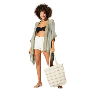 Kimono Oasis Verde · Verde