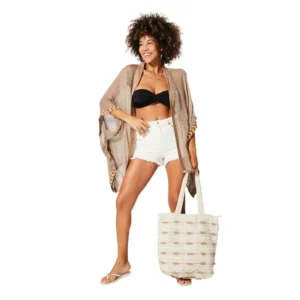 Kimono Costa Serena · Marrón
