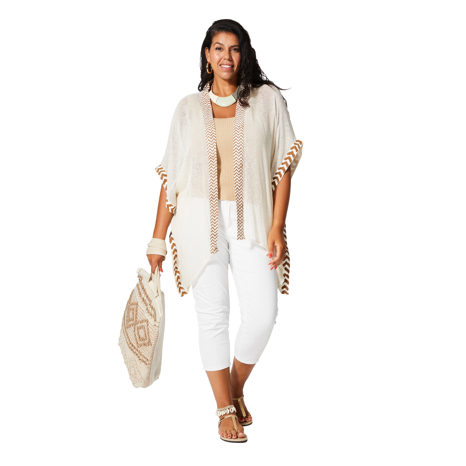 Kimono Brisa del Sur · Crema - Imagen 4