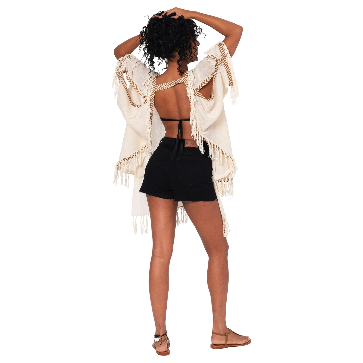 Kimono Cala Serena · Crema - Imagen 3
