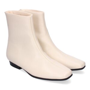 Botines para Mujer, Elegantes de Diseño Clásico – Beige