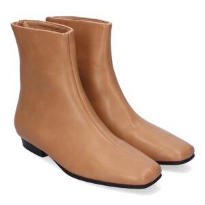 Botines para Mujer, Elegantes de Diseño Clásico – Camel