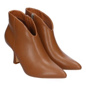 Botines de Tacón para Mujer, Cómodos y Elegantes, Diseño Moderno – Camel