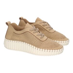 Zapatillas Casual para Mujer, Comdodas y Elegantes, Diseño Moderno Calado - Apricot