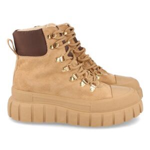 Zapatilla Abotinada con Cordones - Kaki