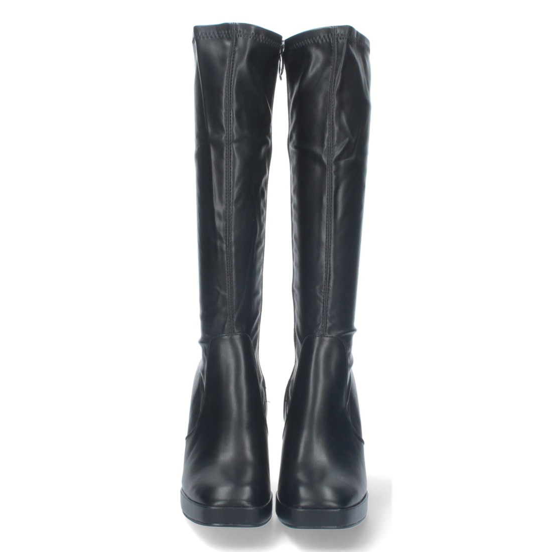 Bota de Tacón con Cremallera – Negro - Imagen 3
